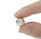 1200 Pcs Pearl Beads for Jewelry Making, 5 Size Round Pearls for Bracelets Making Kit Small Pearl Filler Beads with Hole for DIY Craft Necklace Earrings